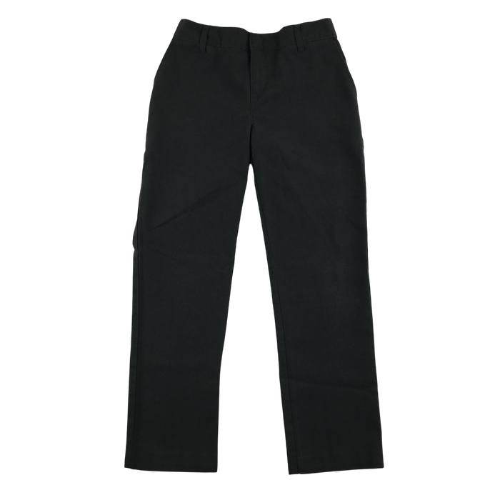 Charcoal boys adjustable waist school trousers