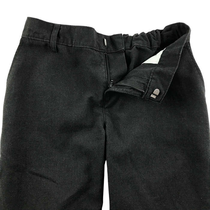 Charcoal boys adjustable waist school trousers