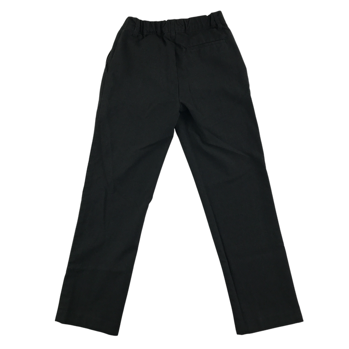 Charcoal boys adjustable waist school trousers