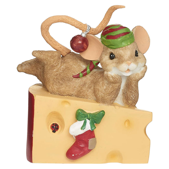 Charming Tails - Cheese Wedge Figurine