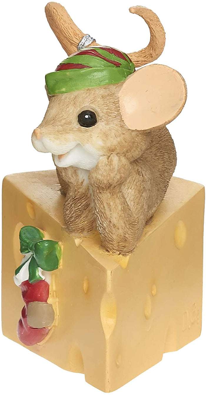Charming Tails - Cheese Wedge Figurine