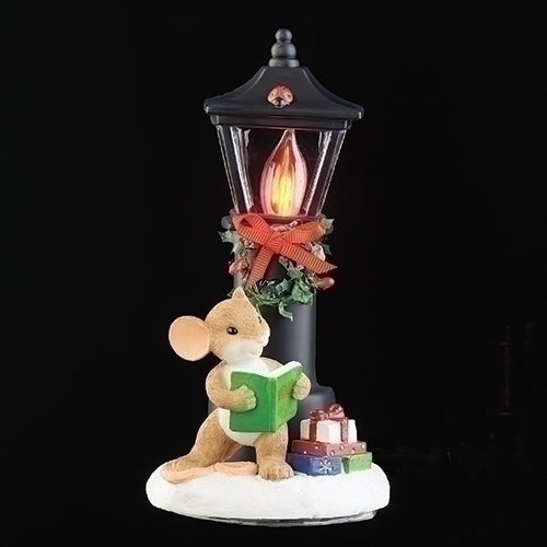 Charming Tails - Mouse Lamp Post Nightlight 133497