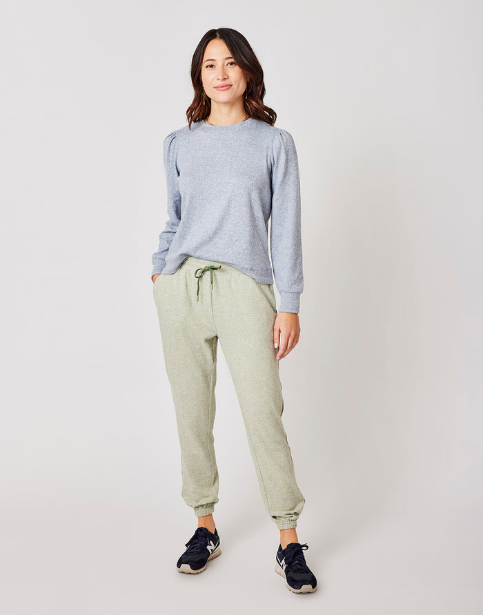 Chelsea Jogger: Olive Heather - FINAL SALE