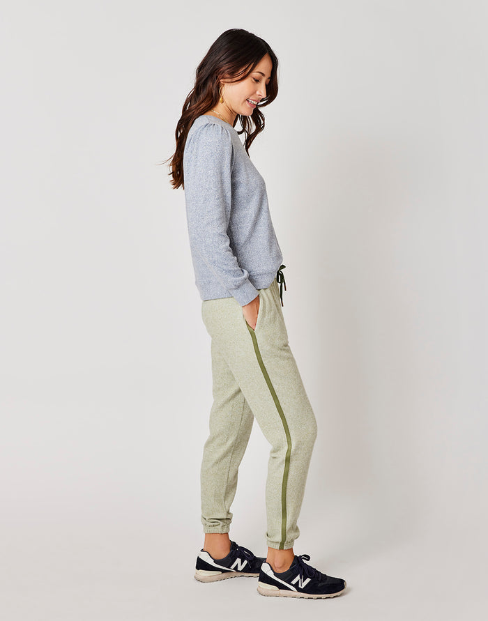Chelsea Jogger: Olive Heather - FINAL SALE