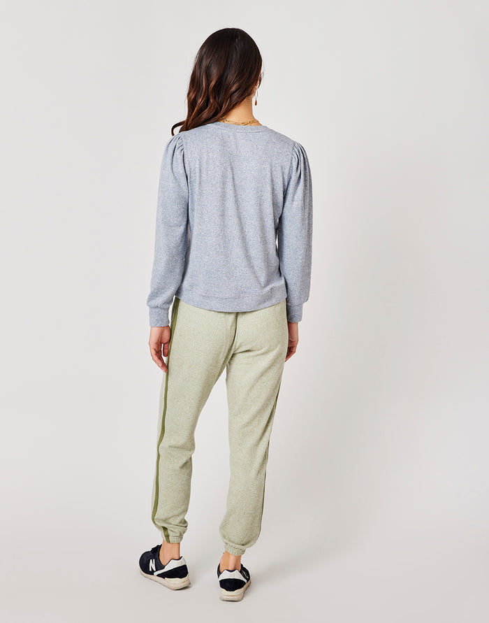 Chelsea Jogger: Olive Heather - FINAL SALE