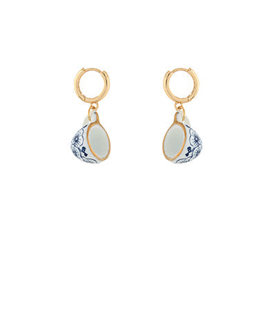 Chinoiserie Teacup earrings