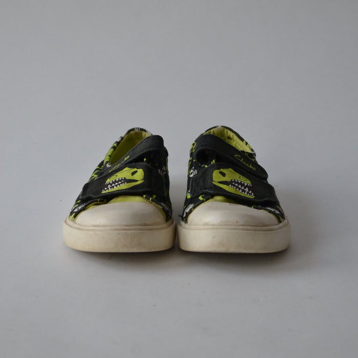 Clarks size UK 11 (jr) dinosaur trainers