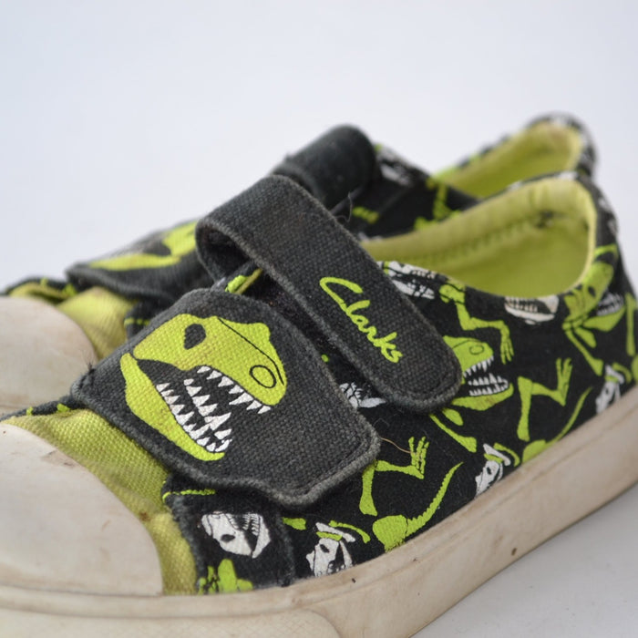 Clarks size UK 11 (jr) dinosaur trainers