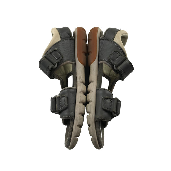 Clarks size UK 12.5 (jr) grey sandals