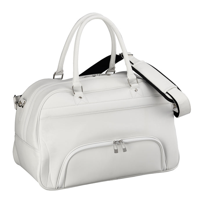 Classic Hold-All Boston Bag - White