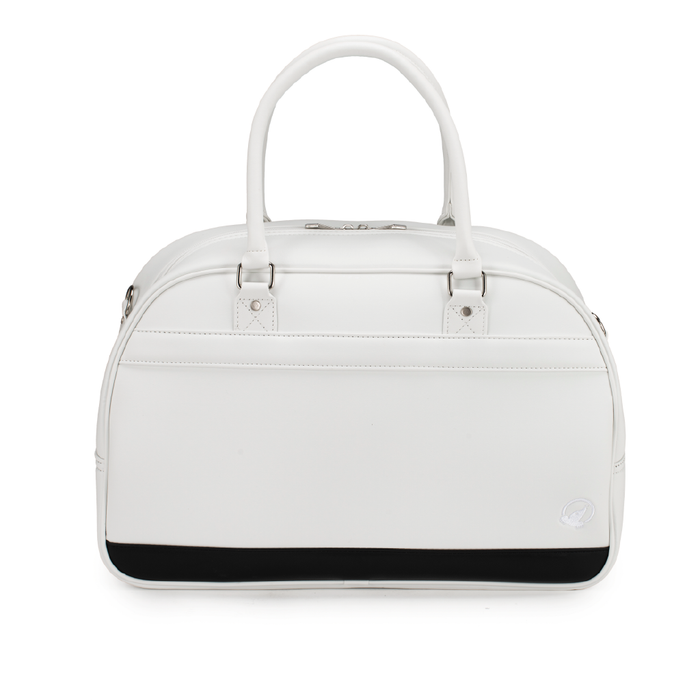 Classic Hold-All Boston Bag - White