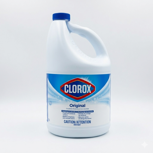 Clorox Original disinfectant bottle on a white background