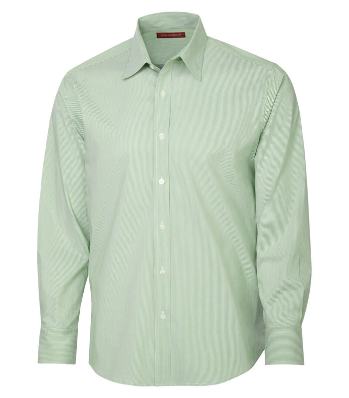 COAL HARBOUR® MINI STRIPE STRETCH WOVEN SHIRT