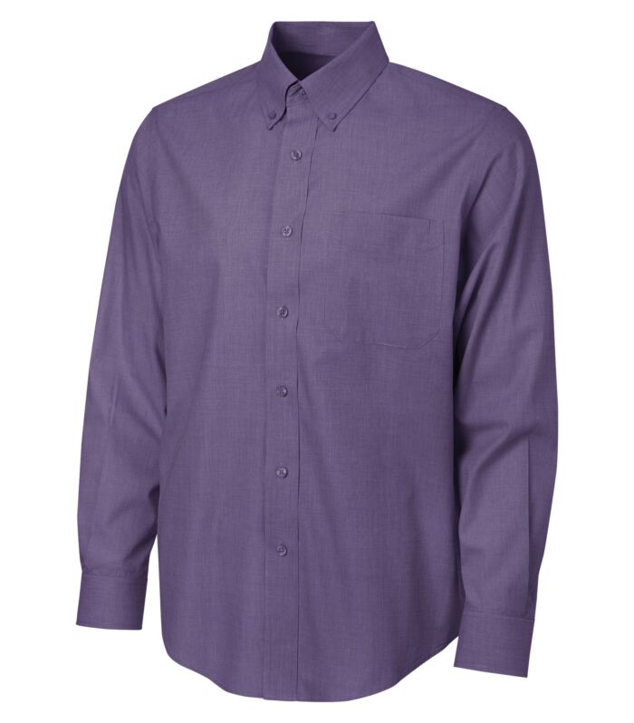 COAL HARBOUR® TEXTURED CROSSHATCH WOVEN SHIRT