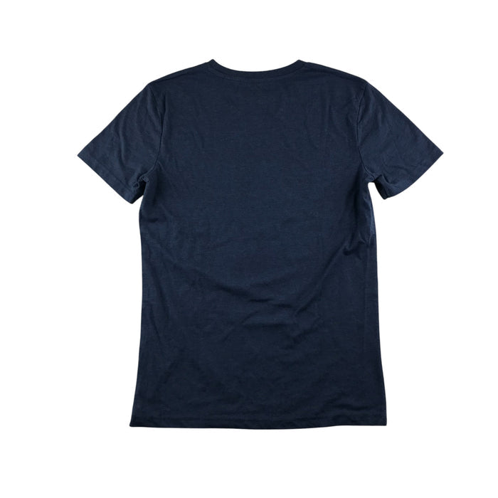 Coca-Cola festive t-shirt adult S blue with Santa graphic print