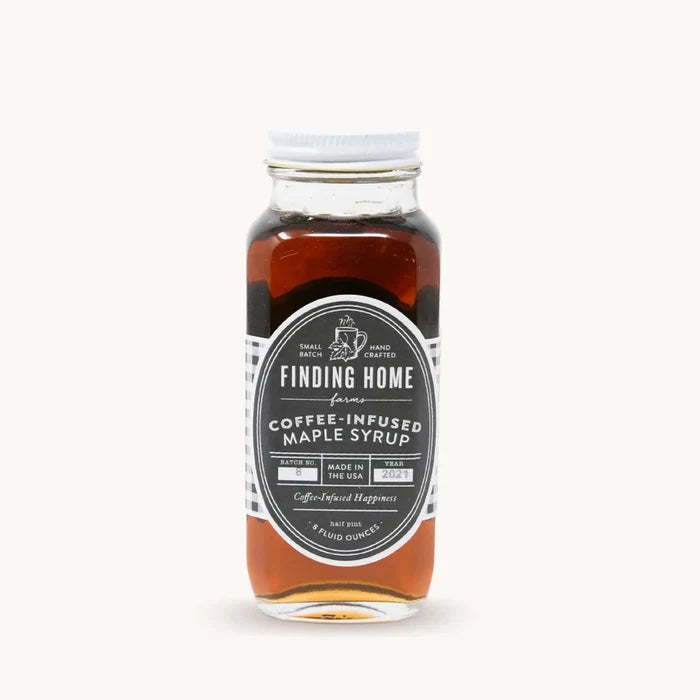 Coffee Infused Maple Syrup