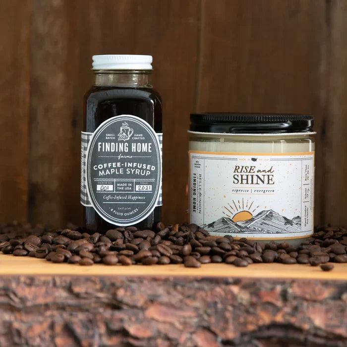 Coffee Infused Maple Syrup