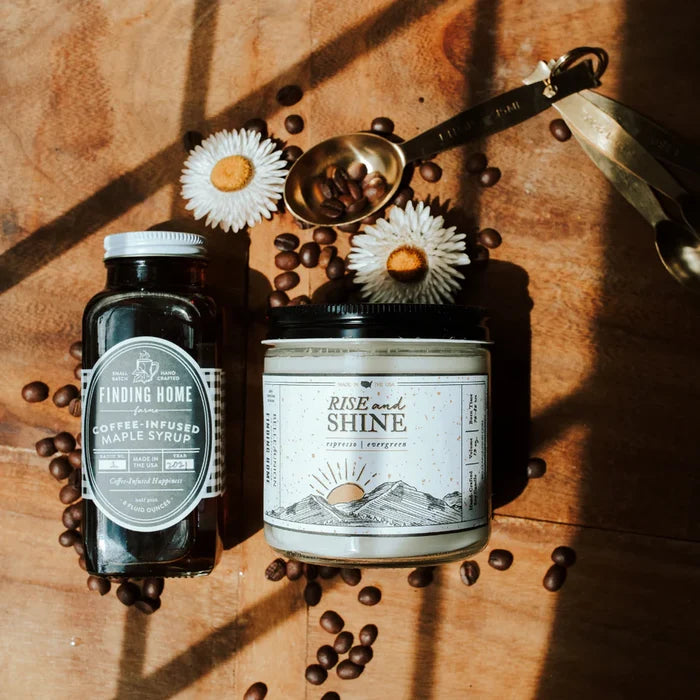 Coffee Infused Maple Syrup
