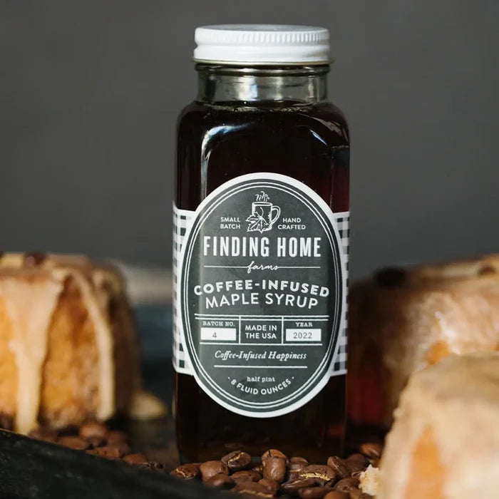 Coffee Infused Maple Syrup