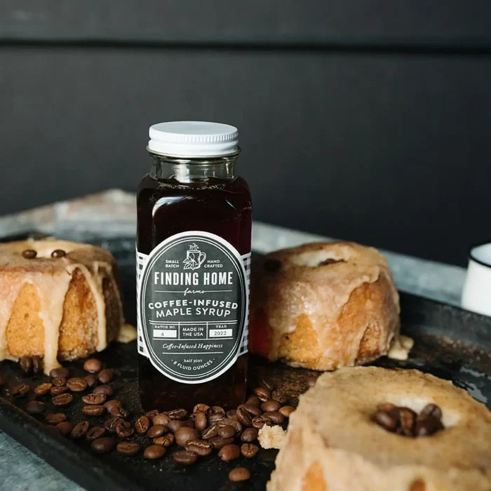 Coffee Infused Maple Syrup