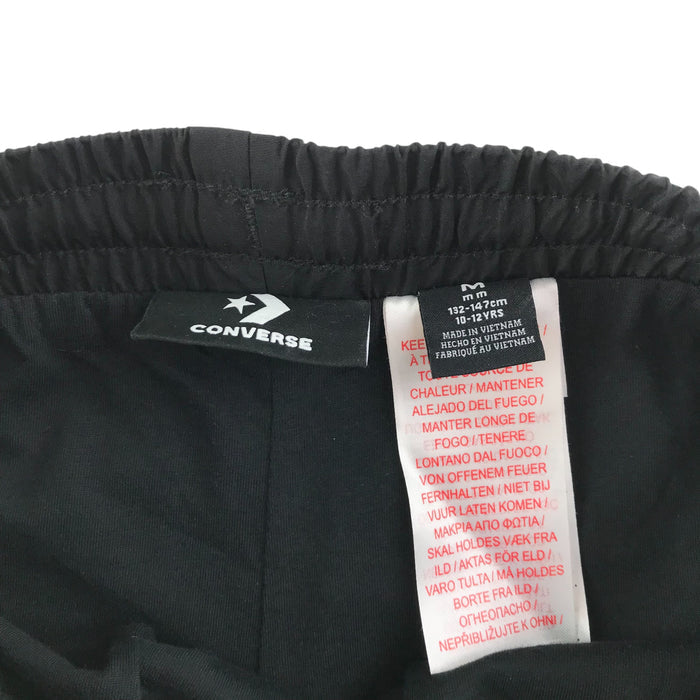 Converse 10-11 years black baggy fit trousers