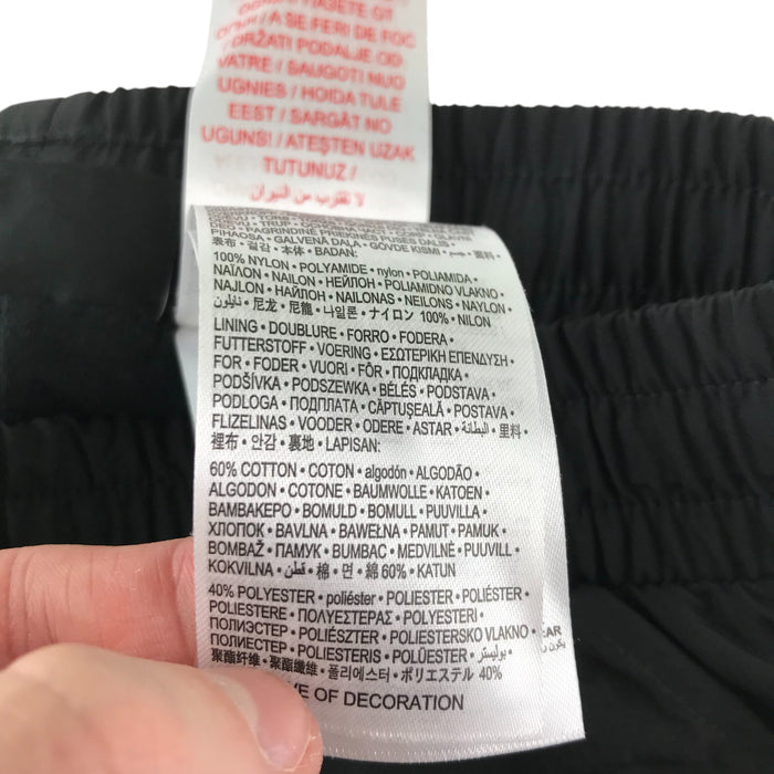 Converse 10-11 years black baggy fit trousers
