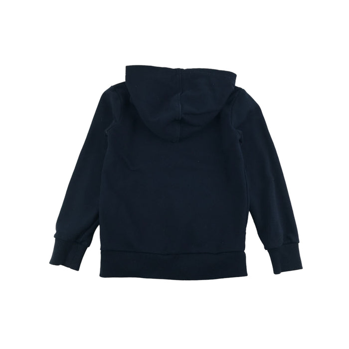 Converse 5 years navy with logo zipped hoodie