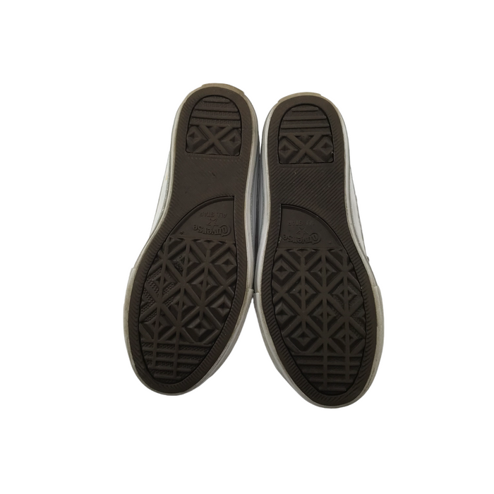 Converse size UK 2 pink sparkly trainers