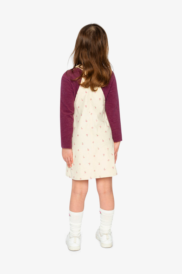 Deux par Deux Soft Poetry corduroy overall dress, third lookbook view