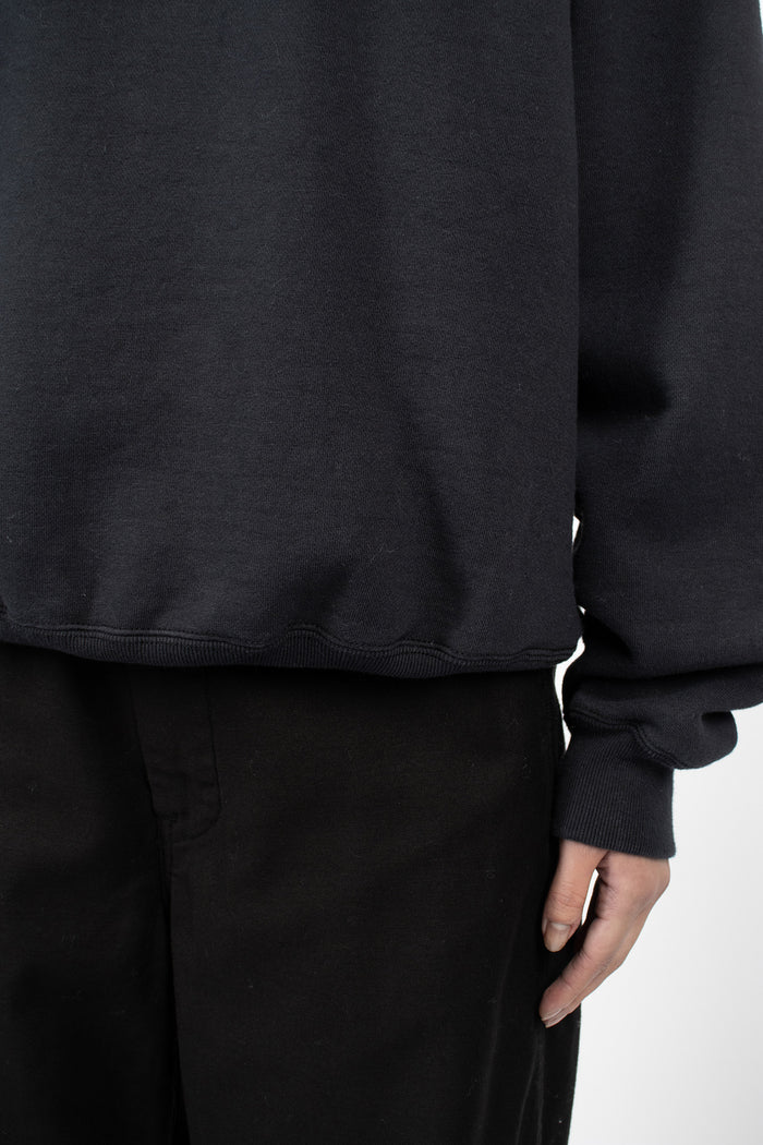 Cotton Jersey Sweatshirt Dark Navy