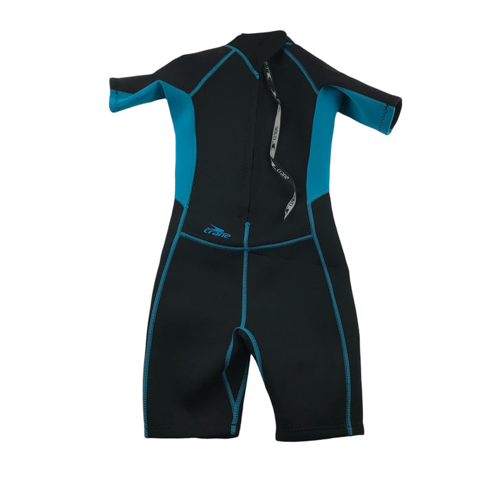Crane 7-8 years black blue swimsuit