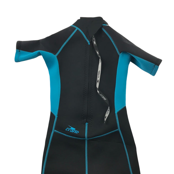 Crane 7-8 years black blue swimsuit