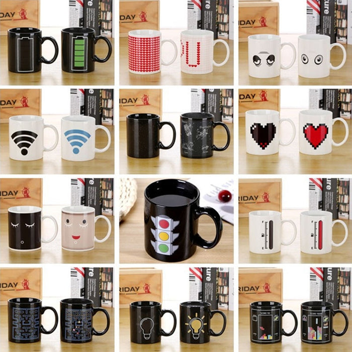 Creative Patterns Colour Changing Magic Mugs