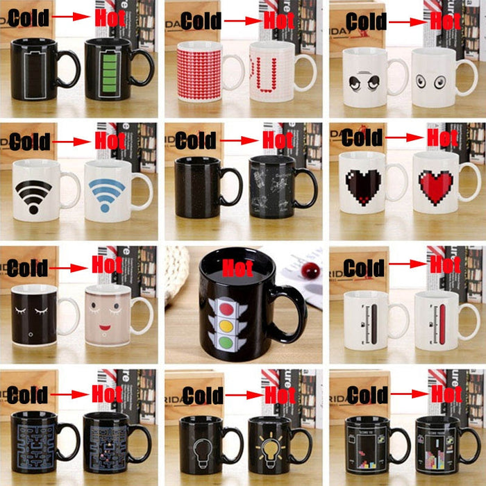 Creative Patterns Colour Changing Magic Mugs