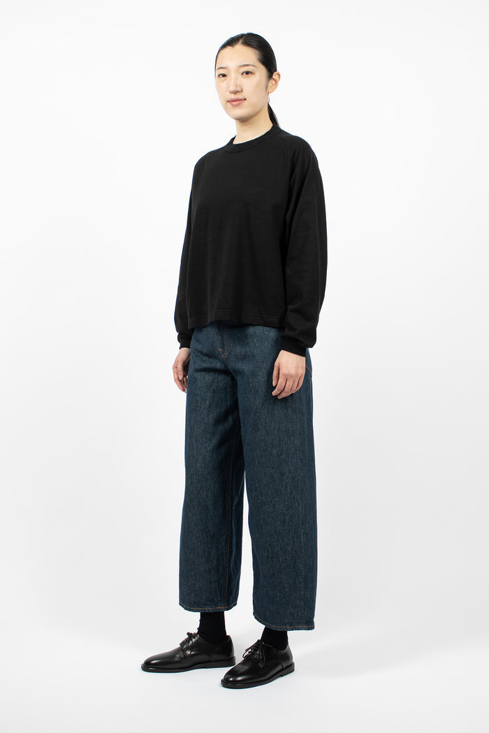Cropped Roomy Jeans 70S Rinsed Raw