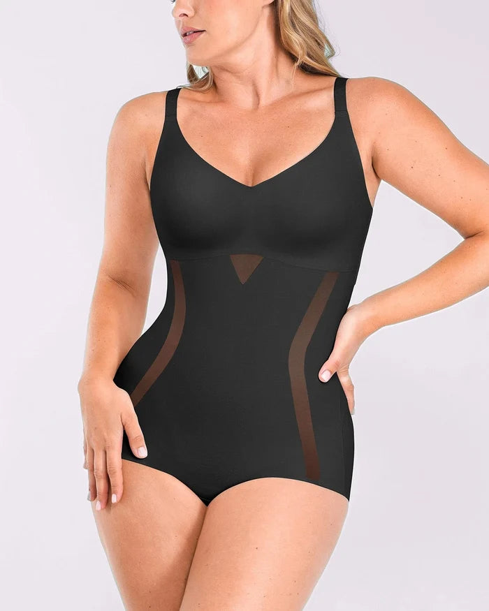 Curve Code™ Contour Comfy Smoothing Brief Bodysuit