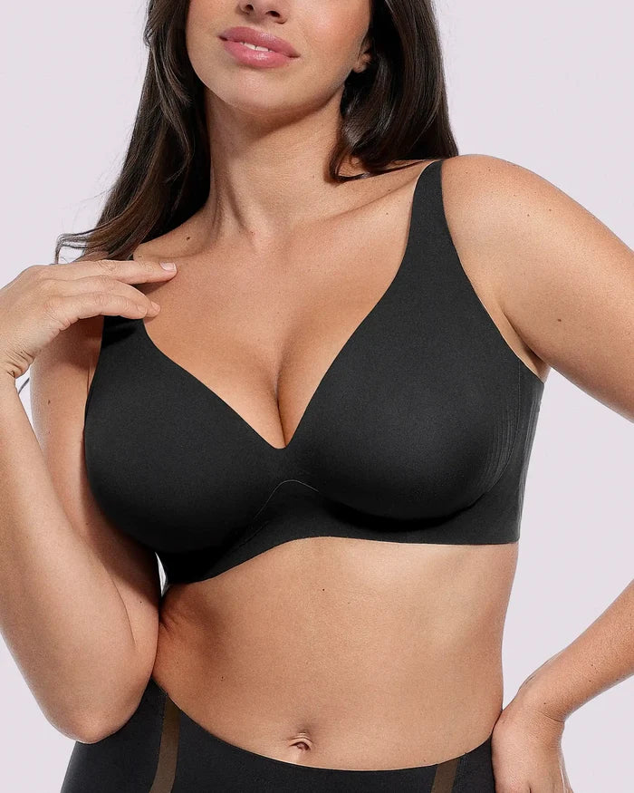 Curve Code™ LYCRA®FitSense™ Wireless V-Neck Bra