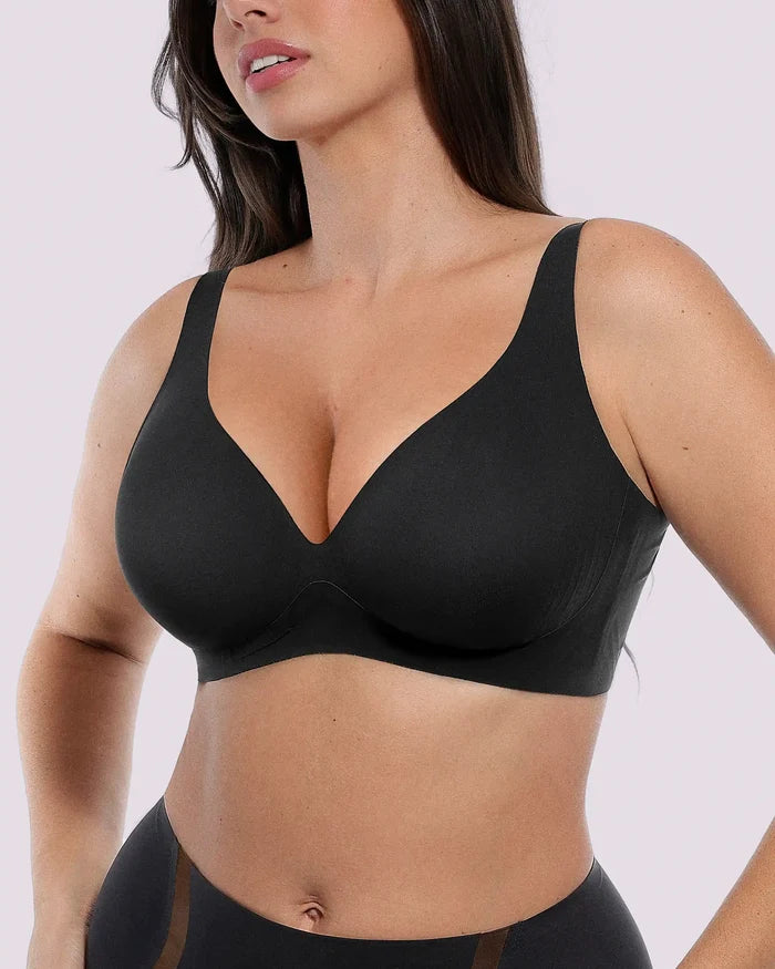 Curve Code™ LYCRA®FitSense™ Wireless V-Neck Bra
