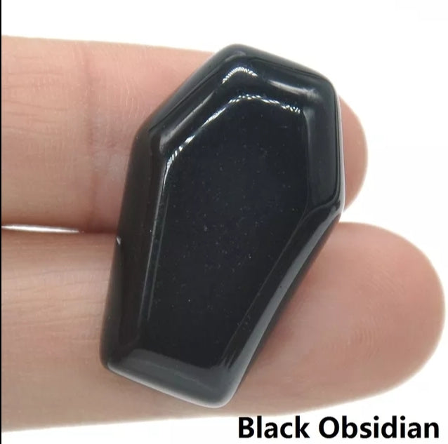 Cute Mini Coffin Gemstones