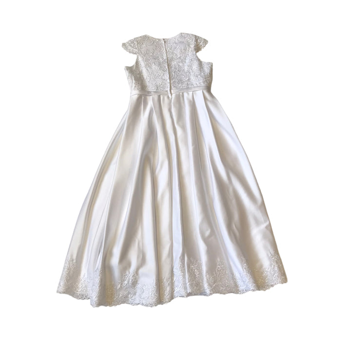DB Studio 10-12 years white formal dress