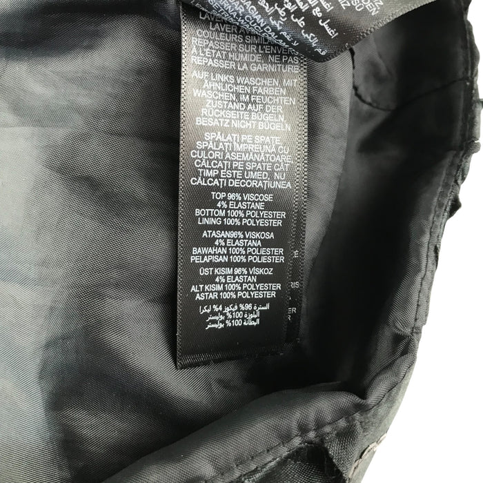 Debenhams 4-5 years black floral skirt