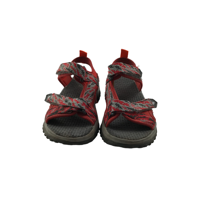 Decathlon size UK 13c (jr) red walking sandals