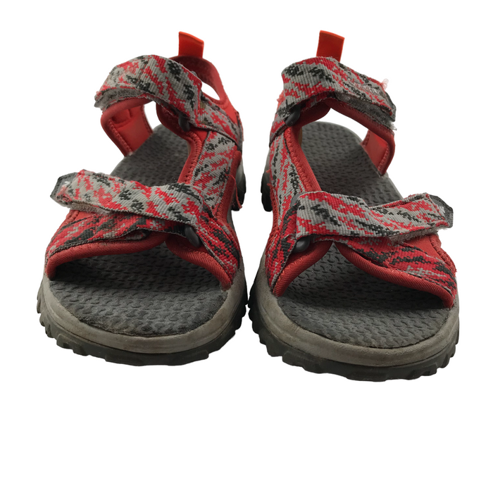 Decathlon size UK 13c (jr) red walking sandals