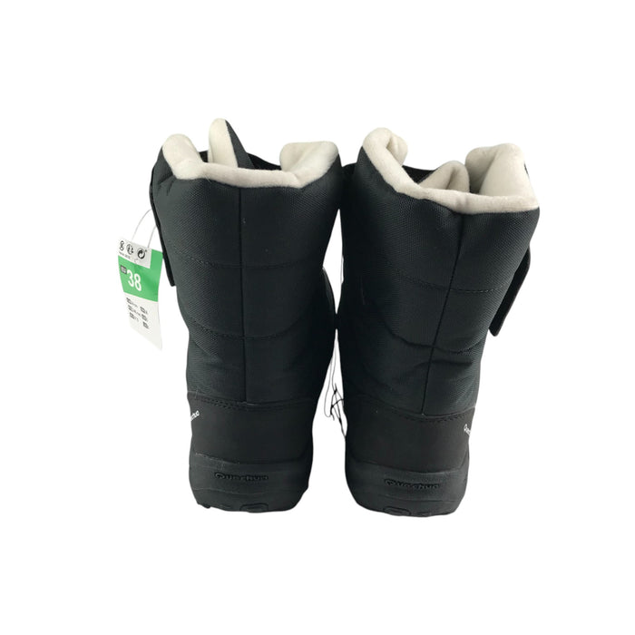 Decathlon size UK 5 black winter boots