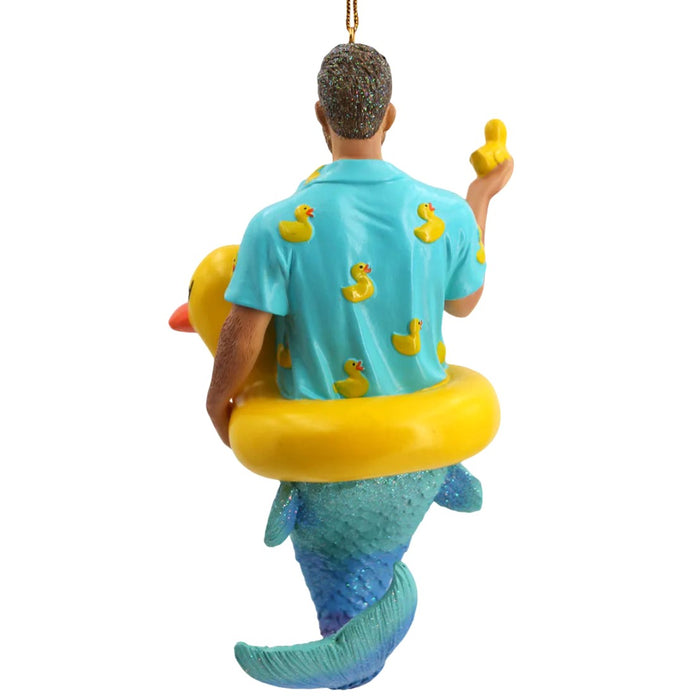 December Diamonds - Daddy Duckie Merman Ornament 55401