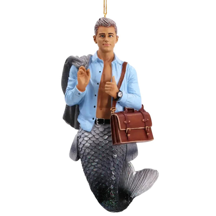December Diamonds - Legal MANeuver Merman Ornament 55445