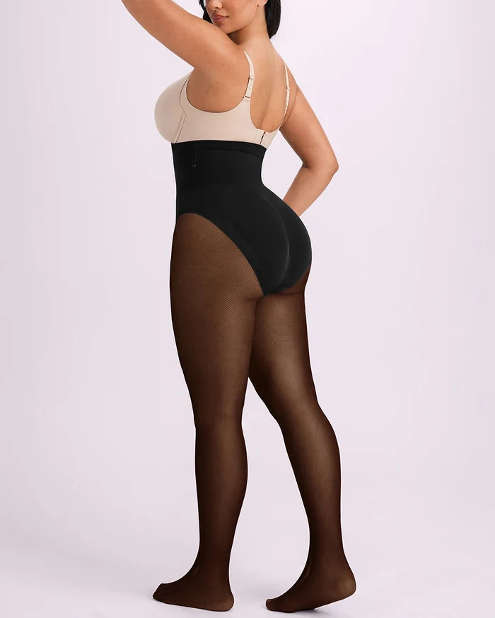 Defineline™ High-Waisted Micronet Shaping Tights