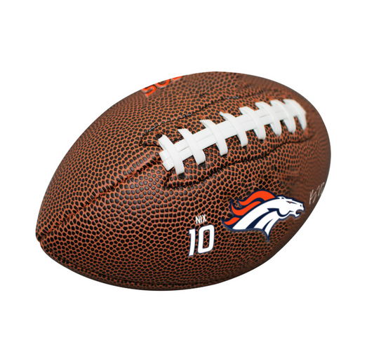 Denver Broncos 9" Player Football (Nix)