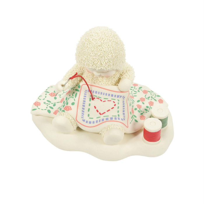 Dept 56 Snowbabies - Embroidered In Love Porcelain Figurine 6012326