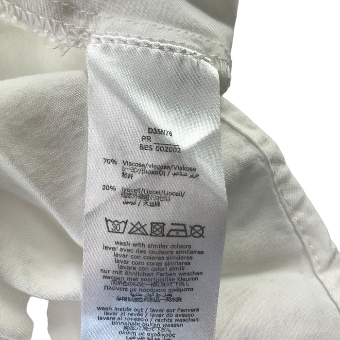 DKNY 8-9 years white flared cropped top